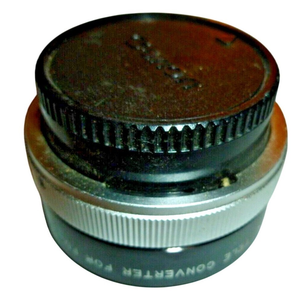 Vintage Bushnell 2X Auto Tele Converter for Canon FD Mount Camera Lens Japan